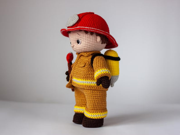 Firefighter crochet pattern
