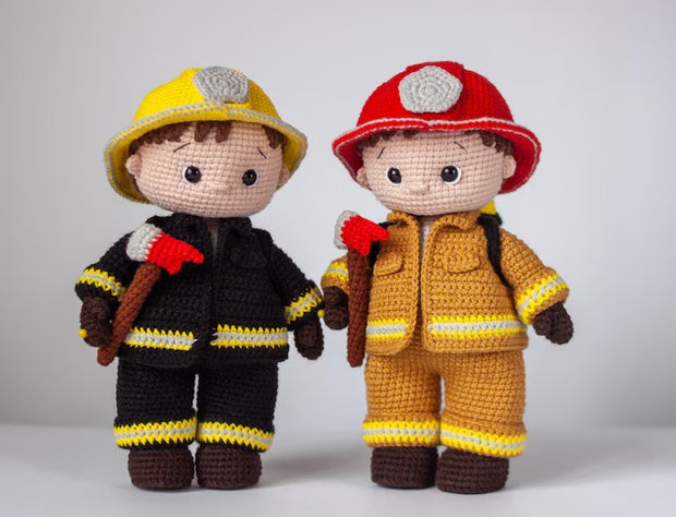 Firefighter crochet pattern