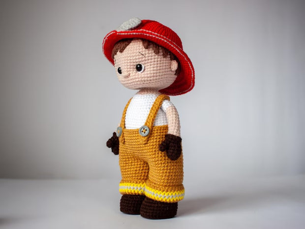 Firefighter crochet pattern