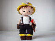Firefighter crochet pattern