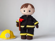 Firefighter crochet pattern