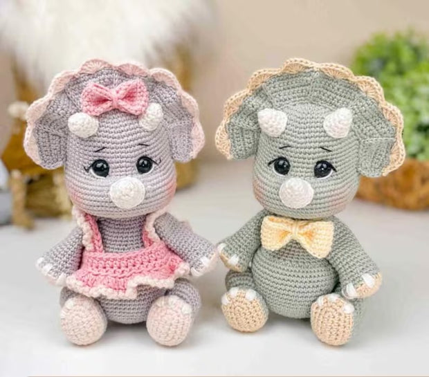 Baby Dinos Crochet Pattern
