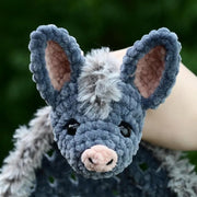 Bat snuggler pattern amigurumi