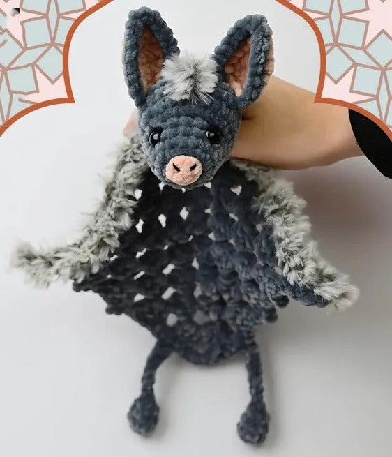 Bat snuggler pattern amigurumi
