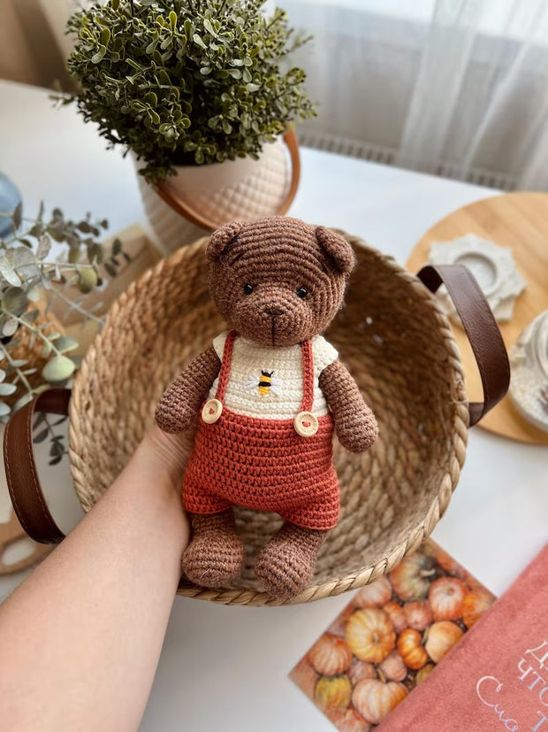 Bear Crochet Pattern, Brown Bear, Polar Bear Pattern