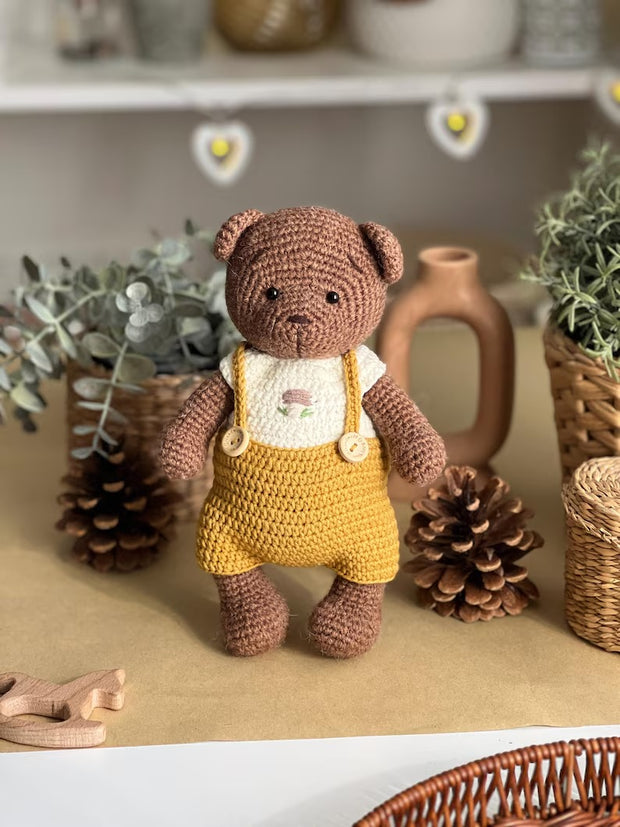 Bear Crochet Pattern, Brown Bear, Polar Bear Pattern