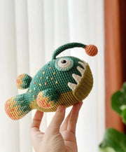 Sunny the fishing fish Crochet pattern