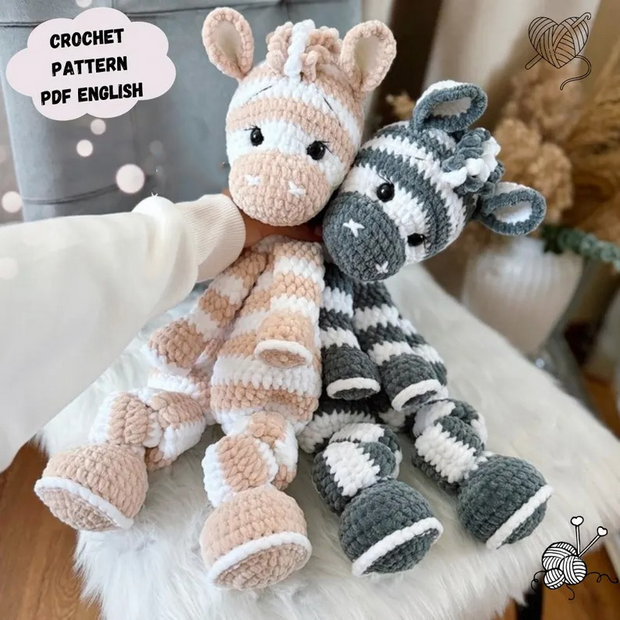 Zebra Crochet Pattern Comforter