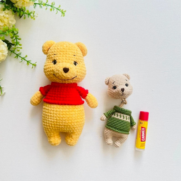 Bear Lip Balm holder Crochet Patterns