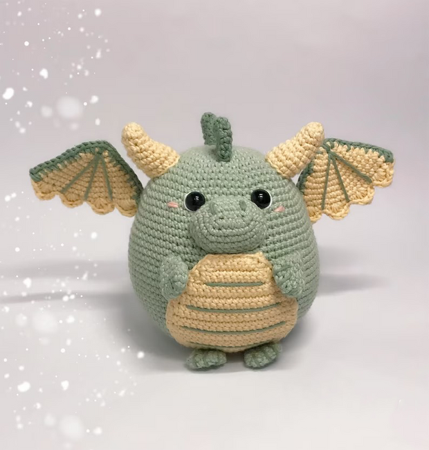 Crochet Dragon, Amigurumi PATTERN