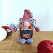 Crochet Pattern Gnome Organizer