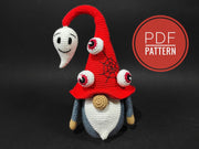 crochet Halloween gnome Pattern