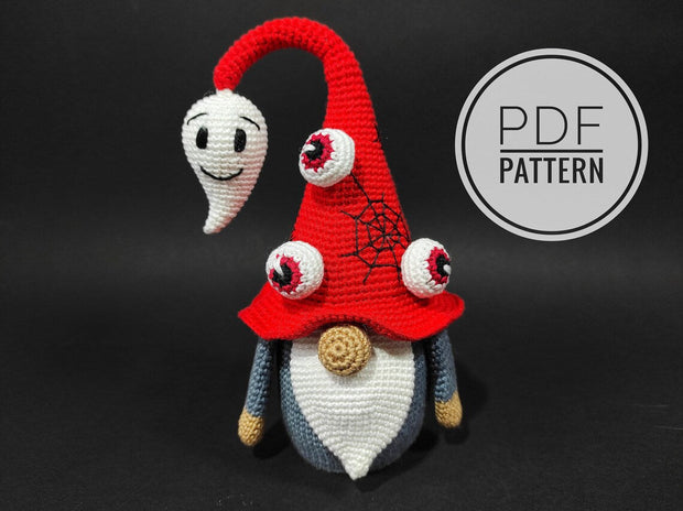 crochet Halloween gnome Pattern