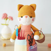 Knitting cat crochet pattern