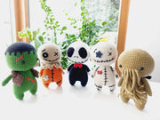 Bundle, Halloween Amigurumi,  5 in 1 Crochet Patterns