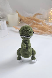 Crochet Dino PATTERN Set 4 in 1