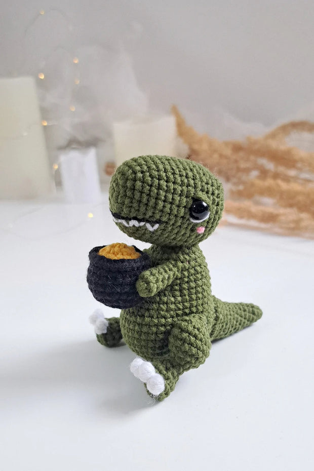 Crochet Dino PATTERN Set 4 in 1