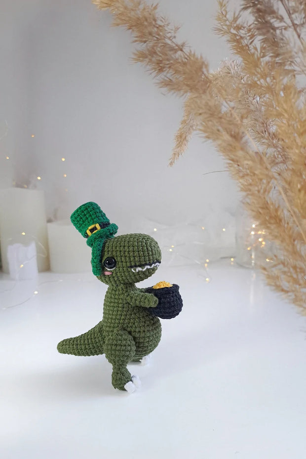 Crochet Dino PATTERN Set 4 in 1