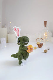 Crochet Dino PATTERN Set 4 in 1