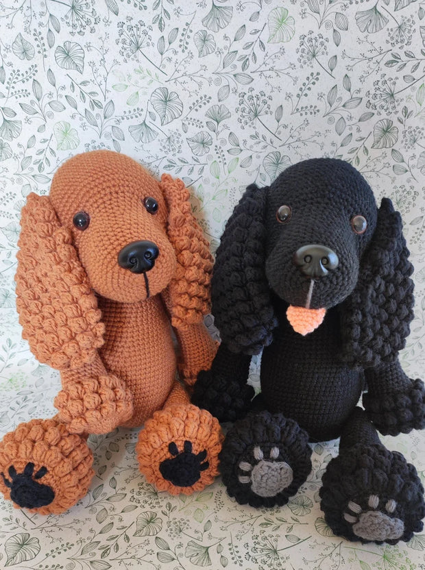 Crochet Cocker Spaniel Amigurumi Pattern