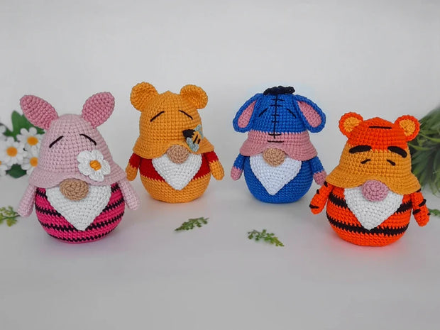 crochet patterns, Spring gnomes