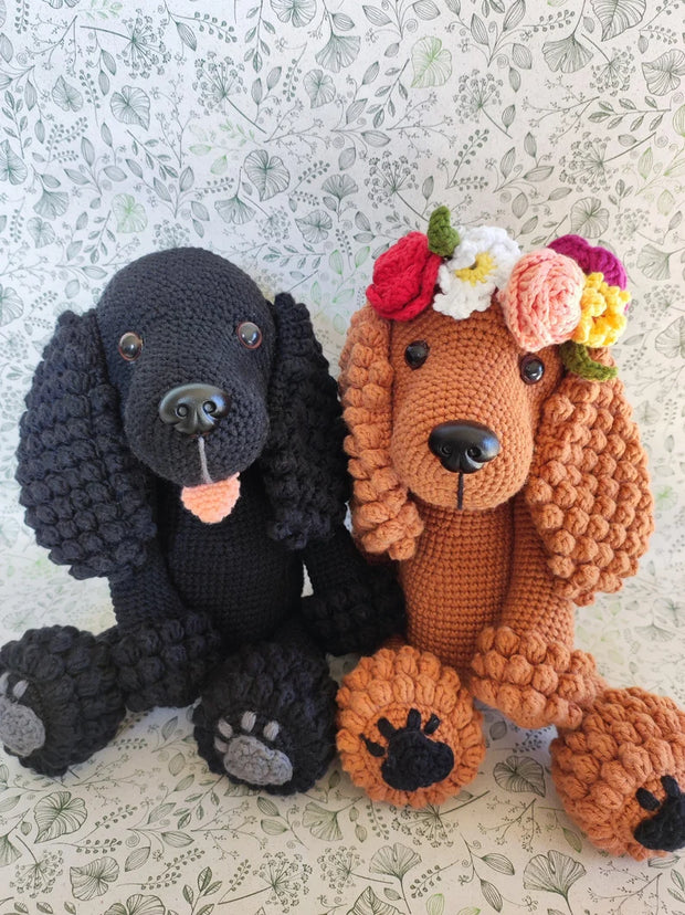 Crochet Cocker Spaniel Amigurumi Pattern