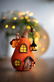 Amigurumi pattern crochet Pumpkin house