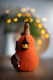 Amigurumi pattern crochet Pumpkin house