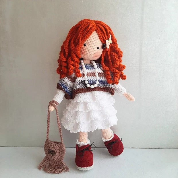 Crochet PATTERN for Doll Monika