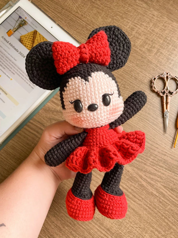 Mike and Mika Cute Mouse Crochet pattern