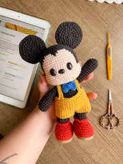 Mike and Mika Cute Mouse Crochet pattern