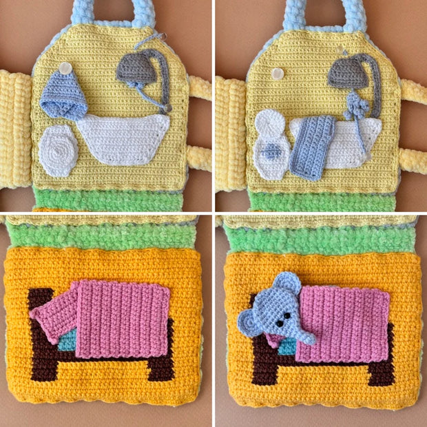 House-Handbag Crochet pattern