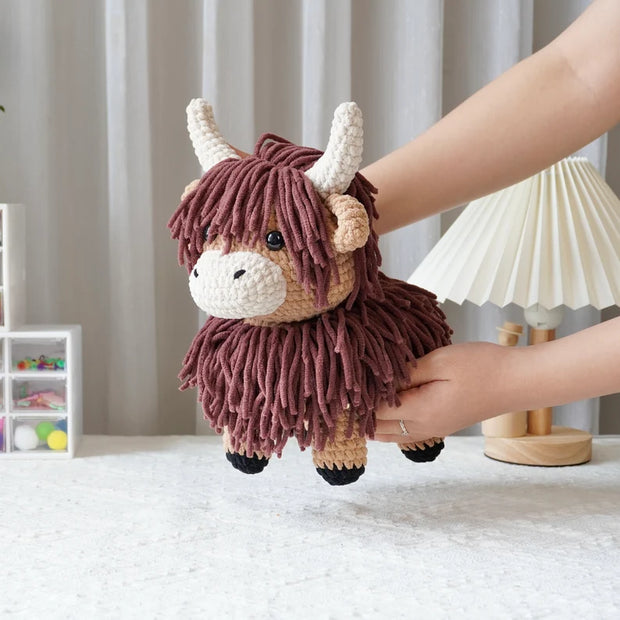 Highland Cow Crochet Pattern