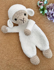 Crochet sheep snuggler pattern