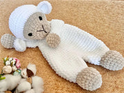 Crochet sheep snuggler pattern