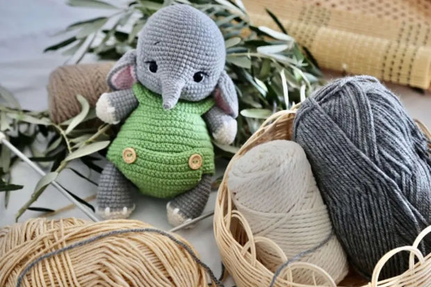 Crochet Baby Elephants