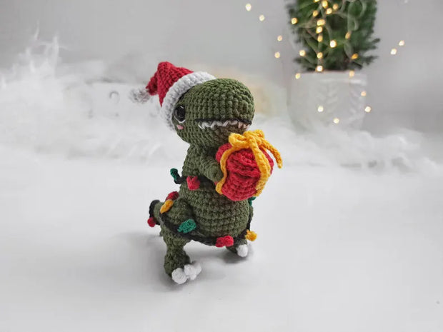 Crochet Dino PATTERN Set 4 in 1