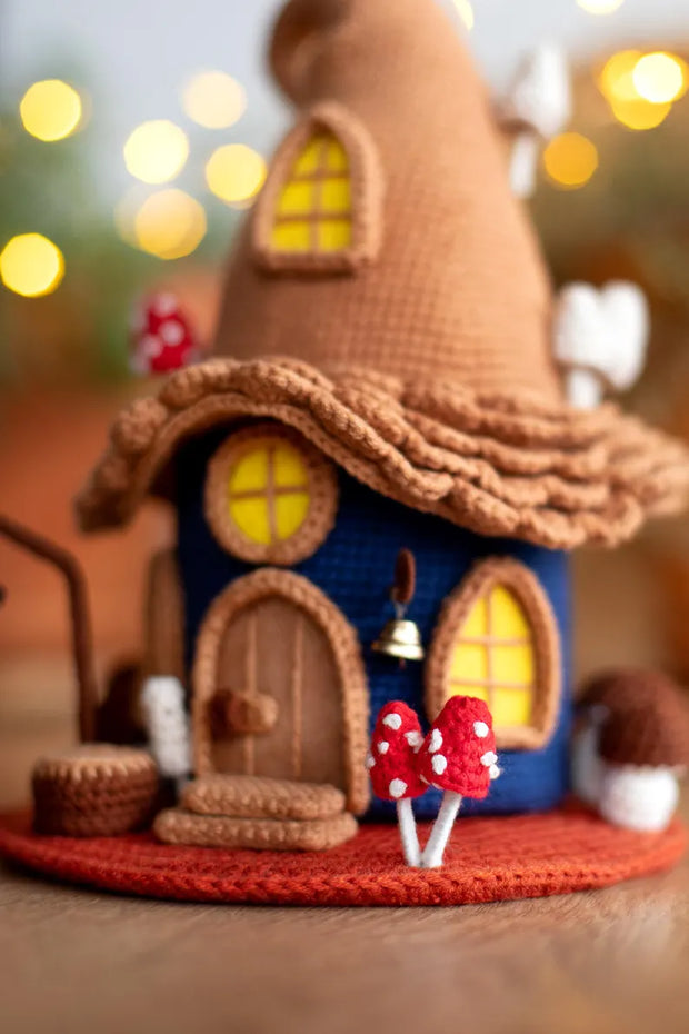 Amigurumi pattern crochet Forest house