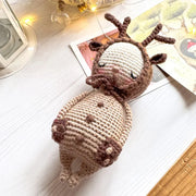 3 Amigurumi Patterns in One Bundle: Elf, Deer and Snowman