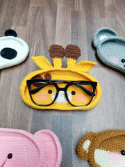 Bundle 5in1 safari Eyeglasses Holder Crochet Pattern