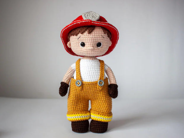 Firefighter crochet pattern