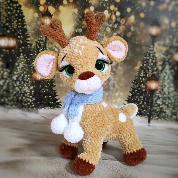 Christmas reindeer, Crochet Pattern