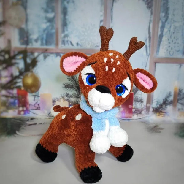 Christmas reindeer, Crochet Pattern