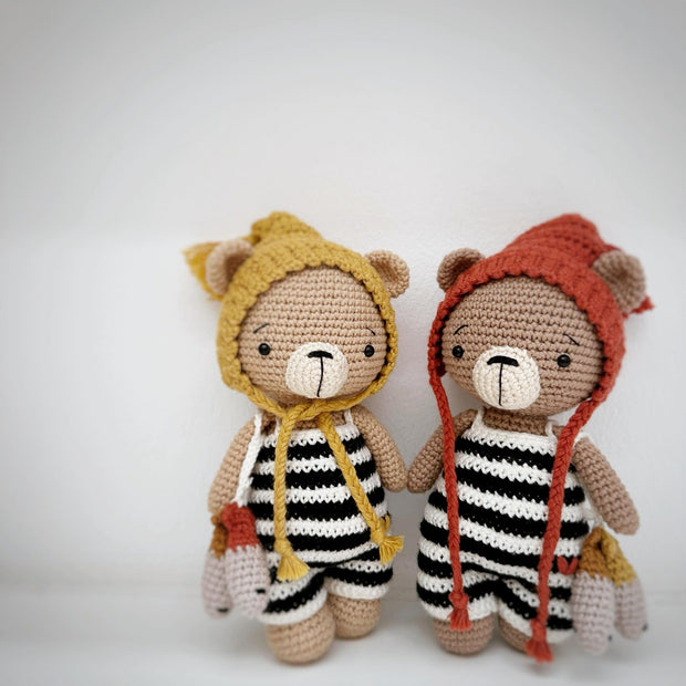 Theo the Bear crochet pattern